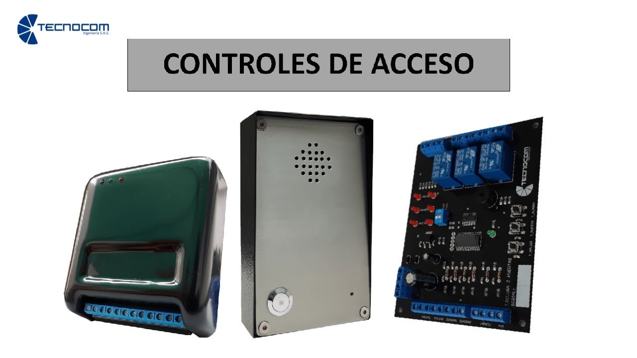 Capacitacion Controles de Acceso - Esclusa para puertas