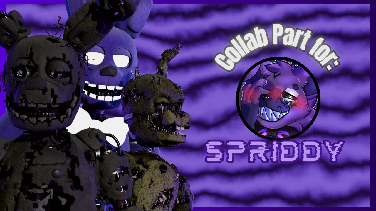 (FNAF/Blender) Nearly Departed Collab part for Spriddy
