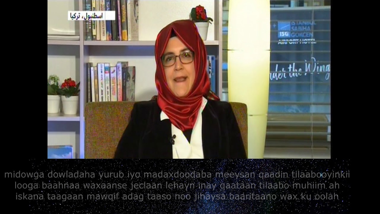 khadiija dhimashadii Jamal Khashoggi taraam muxuu kuyiri ?