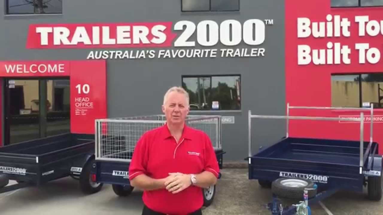 Painted Galvanised Trailers by Trailers 2000