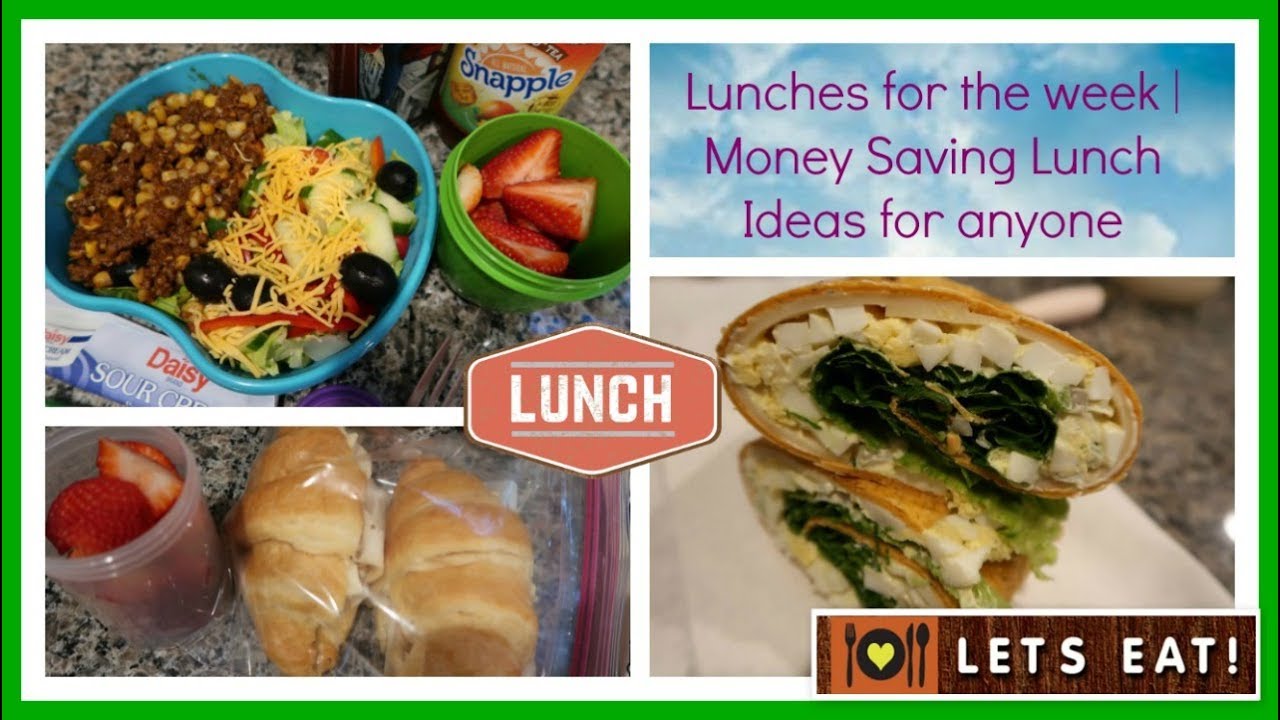What's For Lunch? | Lots of Easy Lunch Ideas for Anyone