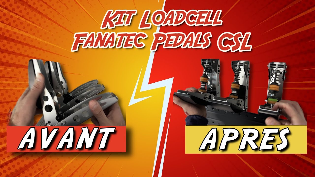 UNBOXING + MONTAGE KIT RESSORTS FANATEC CSL PEDALS + TEST F1 25 ! 🔥 