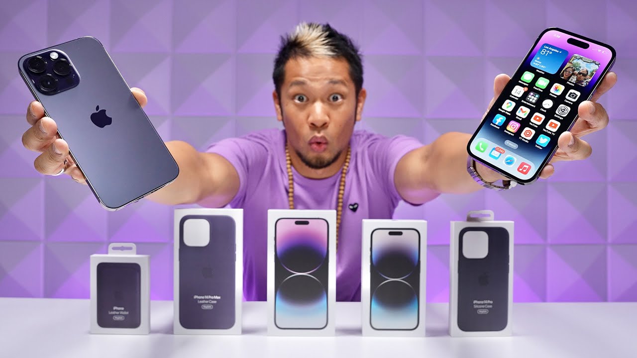 iPhone 14 Pro & iPhone 14 Pro Max Unboxing: How Purple Is It?
