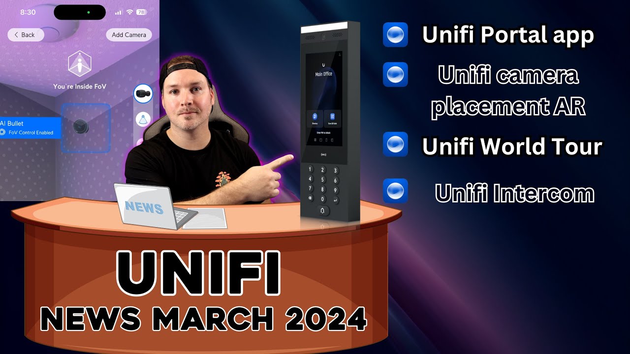 Unifi News March 2024: Unifi Portal, UWC, Camera placement AR!!!