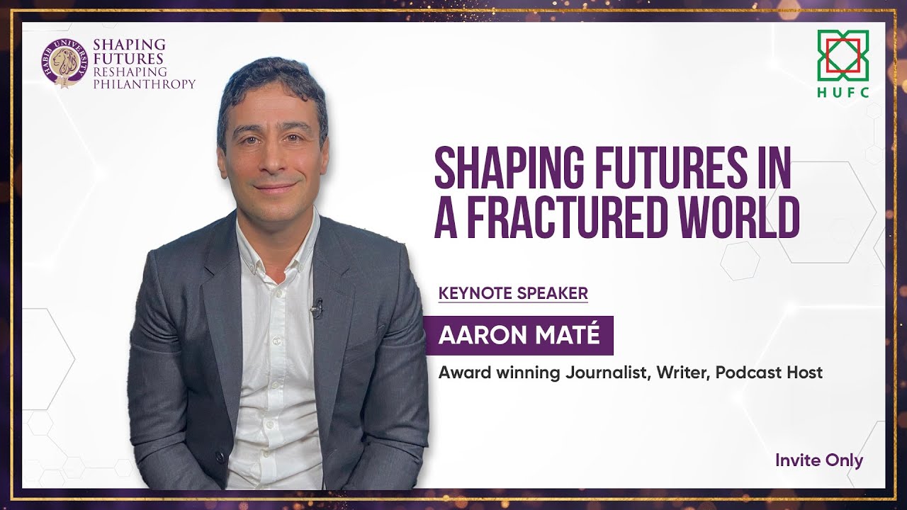 Aaron Maté | Hear From the Keynote Speaker | HU Canada Gala 2025