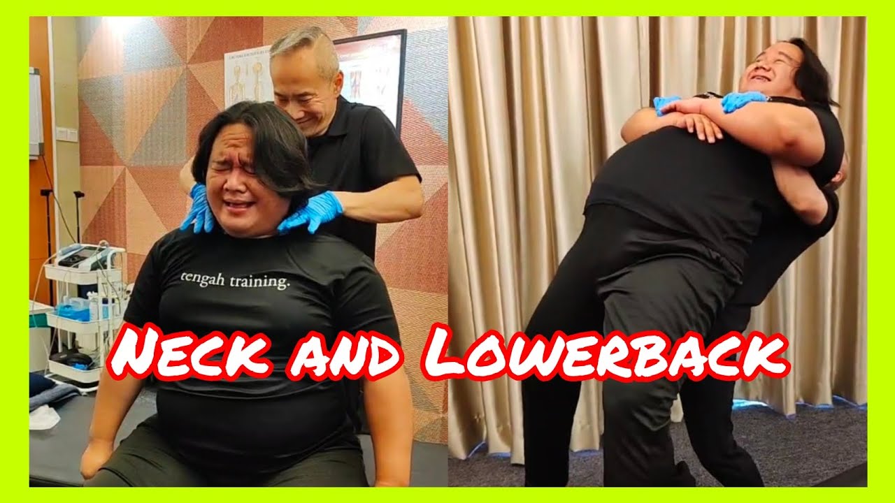 Chris Leong Treatment Neck and Lower Back Problems😱