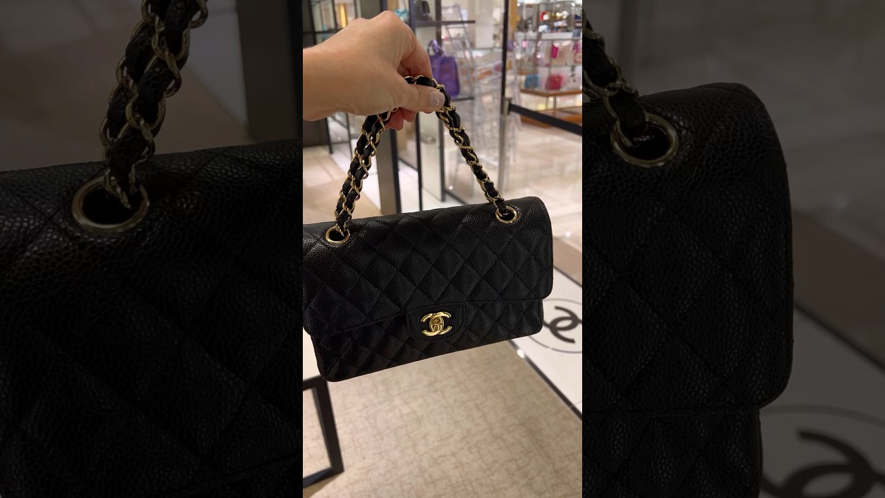 ✨🖤Timeless Classic Chanel Flap #chanel #chanelclassicflap #chanelclassic #luxurybags