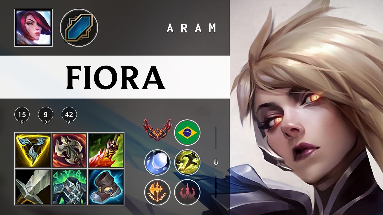 Fiora ARAM - BR Grandmaster Patch 26.04