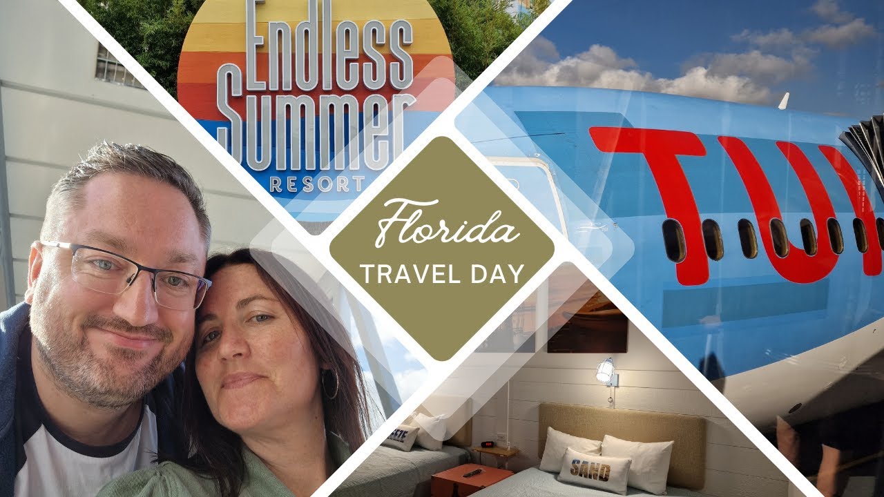 Travel Day to Orlando Florida on Tui | Newcastle to Melbourne | Universal's Endless Summer Dockside