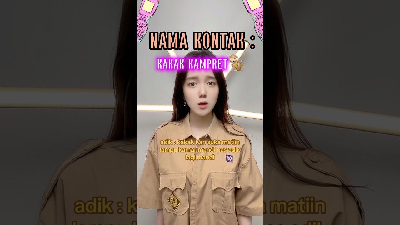#pov : kamu bisa tau nama kontakmu di HP orang..