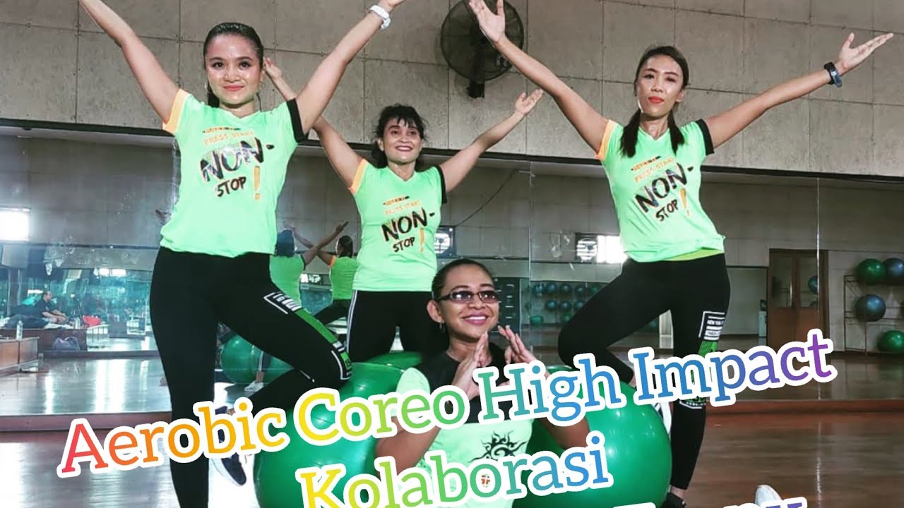 SENAM AERO HIGH IMPACT KOLABORASI SERU MAK ANAK  KOMPAK || BY FENNY SULISTYOWATI