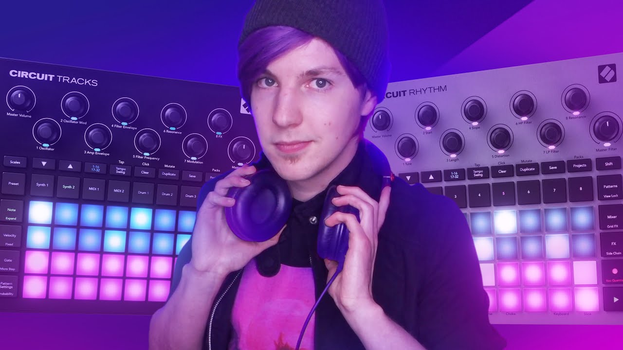 Making a Novation Circuit Live Set
