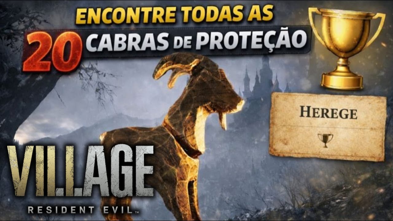 Resident Evil Village - Localização de todas as Cabras de Proteção