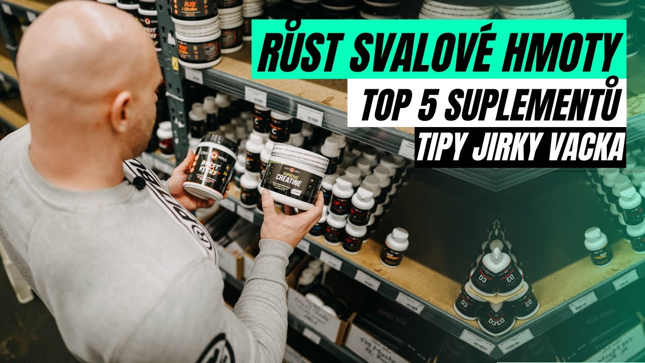 TOP 5 SUPLEMENTŮ PRO RŮST SVALŮ | Jak pomáhají doplňky s nárůstem svalové hmoty?