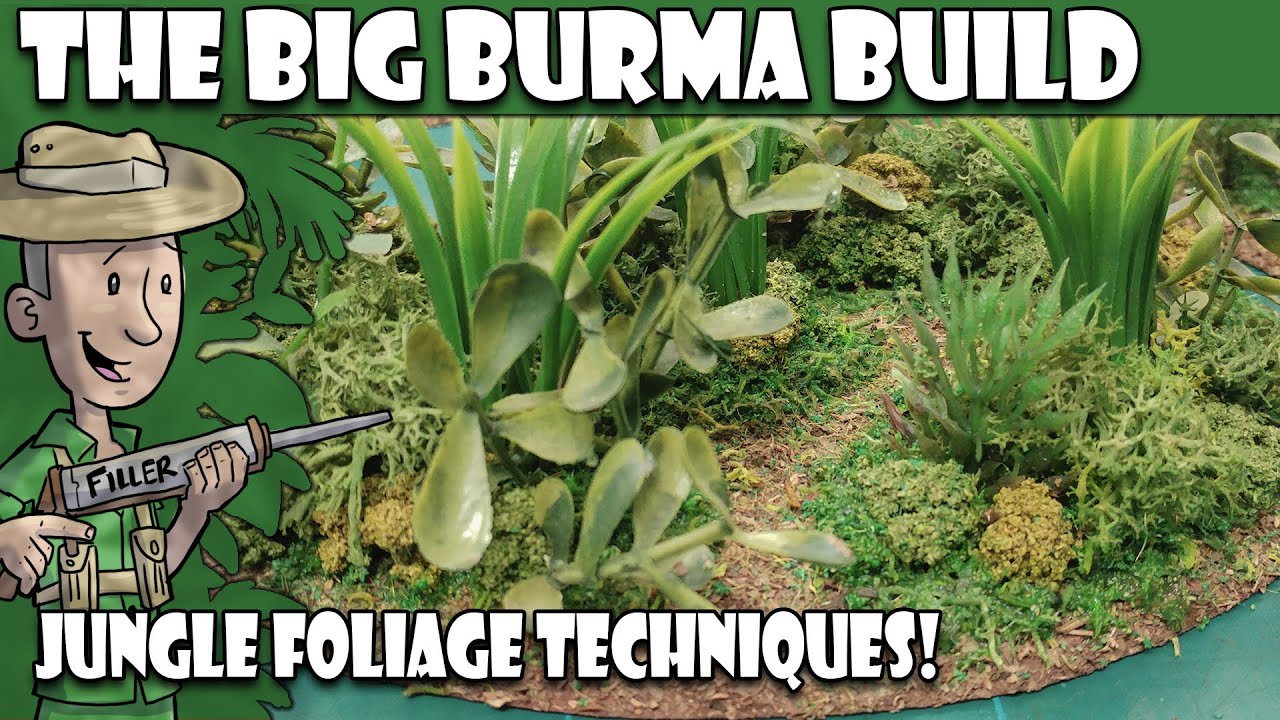 Making Plastic Plant Jungle Scatter Terrain (BBB#2)