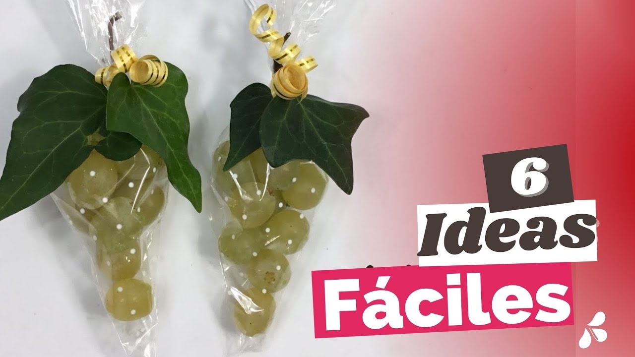 6 IDEAS PARA SERVIR LAS UVAS DE FIN DE AÑO  🍾 Sabor de Fiesta 🎈