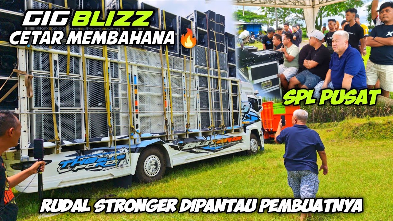 Cetar🔥Akhirnya BLIZZARD dibunyikan Dalam pantauan SPL AUDIO PUSAT dg 2 Operator sekaligus 