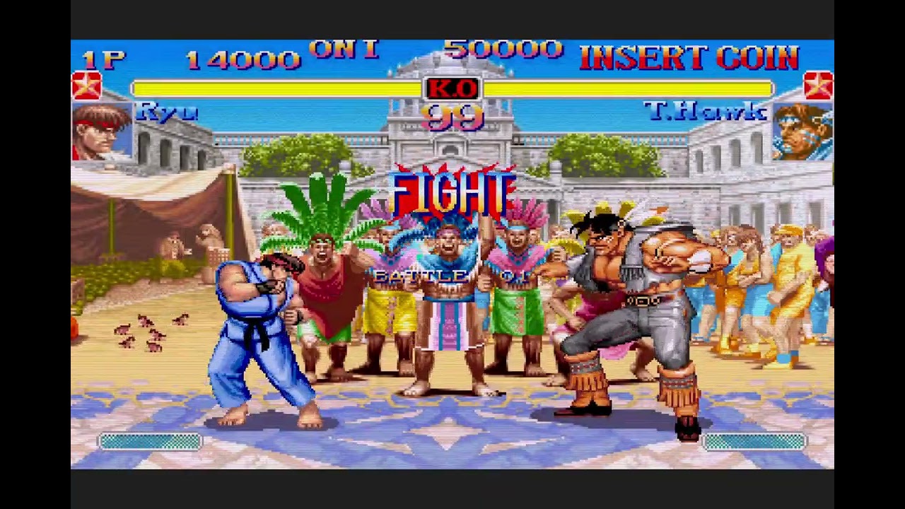 Ryu vs T.Hawk - Ein Schwerer Kampf - Very Hard Win