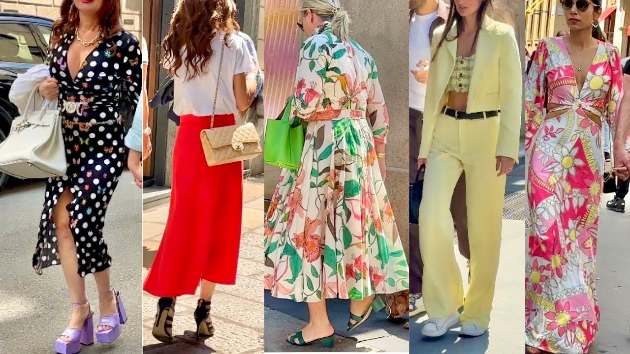 2025 🌿BEAUTIFUL & ELEGANT SUMMER OUTFITS🇮🇹 MAY ITALIAN STREET STYLE & MILAN SHOPPING #vanityfair