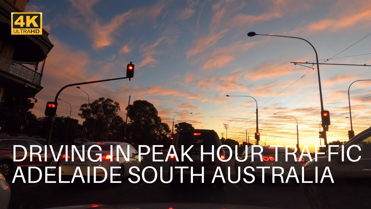 Peak hour traffic Adelaide South Australia