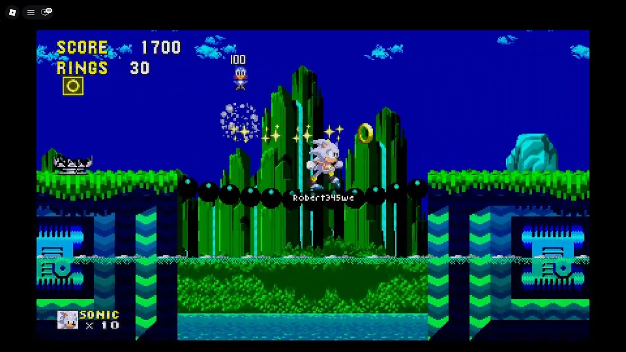 Turquoise Time Zone By: OfficialEggy_BFB Classic Sonic Simulator V13.2