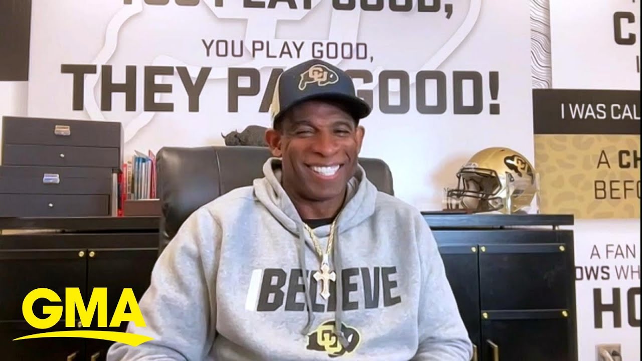 Deion Sanders talks head coaching Colorado Buffaloes l GMA