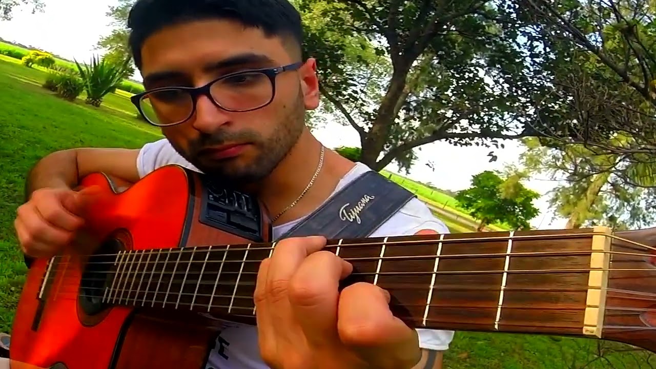 Lindo Adorno pa´ mi Apero | Cover Guitarra Base en vivo - Fabricio Gomez (Go Pro)