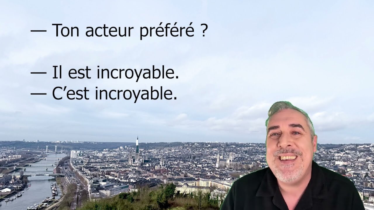 ¿Cuándo usar C'EST o IL EST en francés?