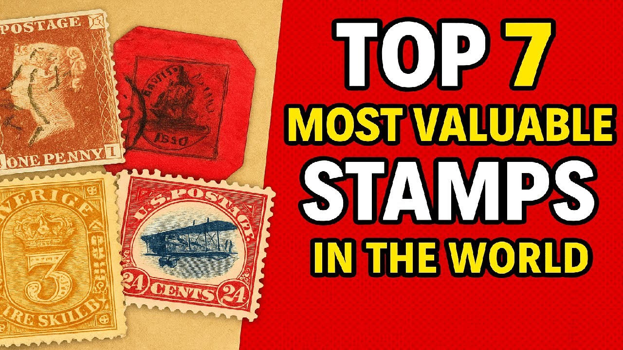 Top 7 Most Valuable Stamps in the World | Rare & Expensive Stamps Worth Millions