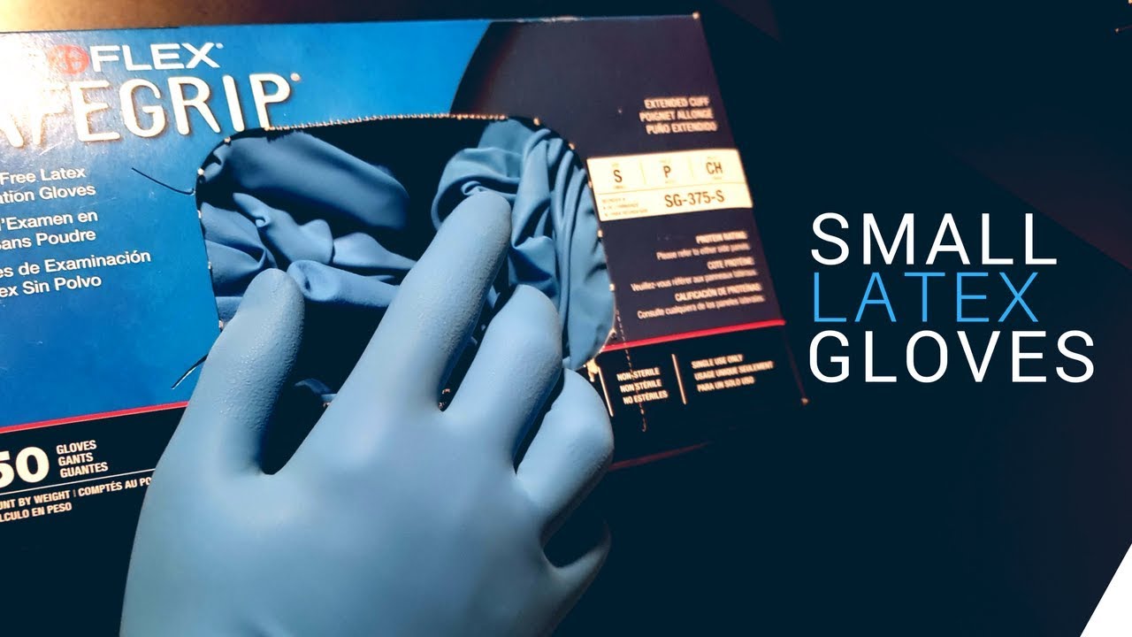 Latex Gloves S Microflex SafeGrip