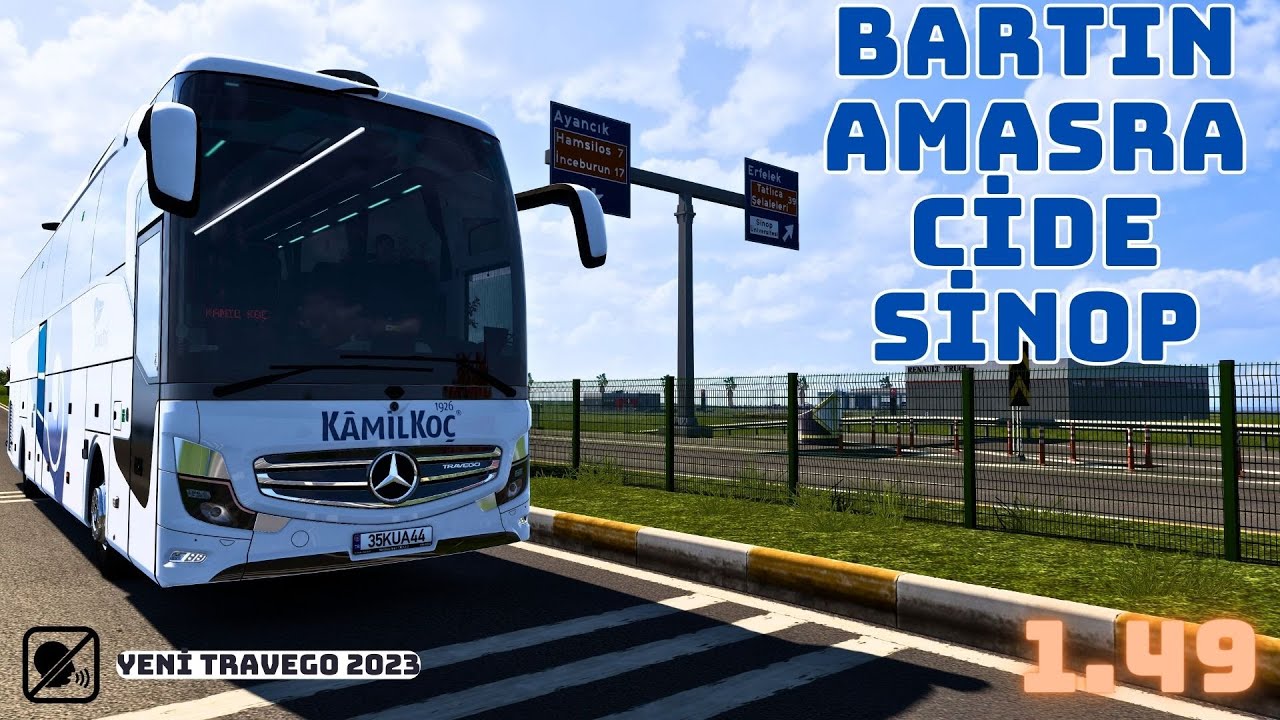 BARTIN - AMASRA - CİDE - SİNOP ~ 1.49 YENİ GÖKYÜZÜ! - YENİ TRAVEGO 2023 - 2K24 TÜRKİYE - ETS 2