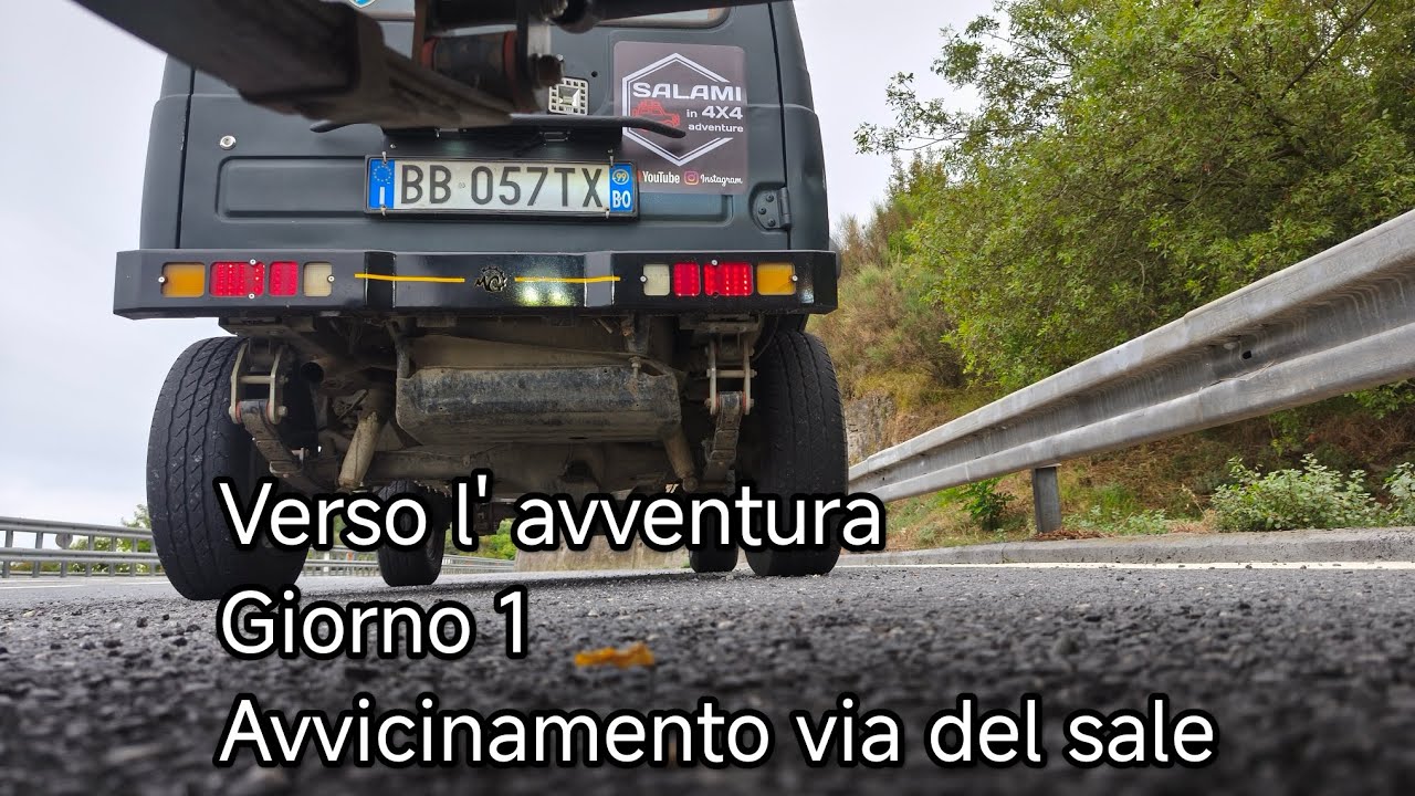 Avvicinamento via del sale Samurai 