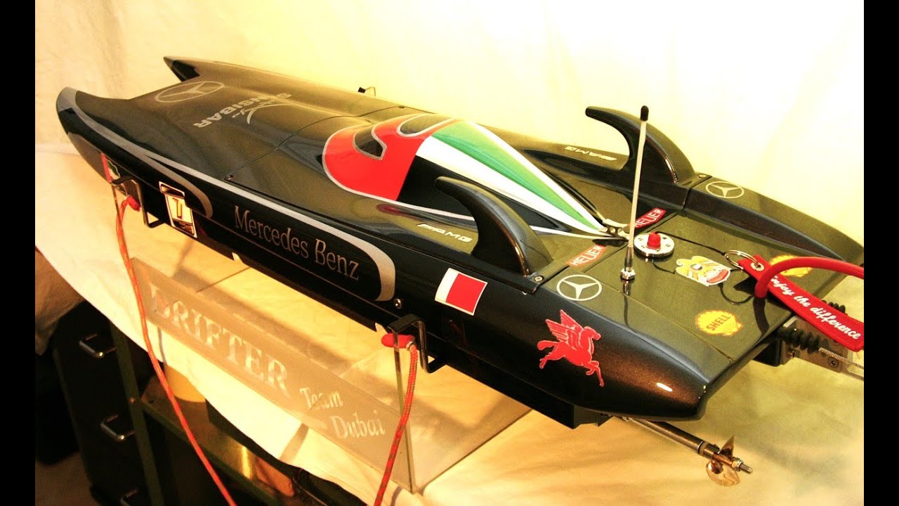 DRIFTER M_Twin - mein erstes Rennboot 2013 mit Gleichgesinnten