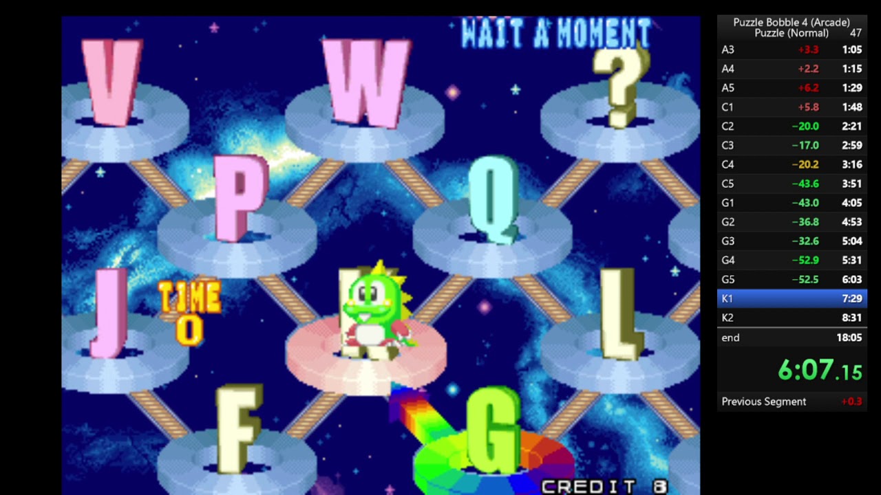 Puzzle Bobble 4 (Arcade) | Puzzle (Normal) in 17:03