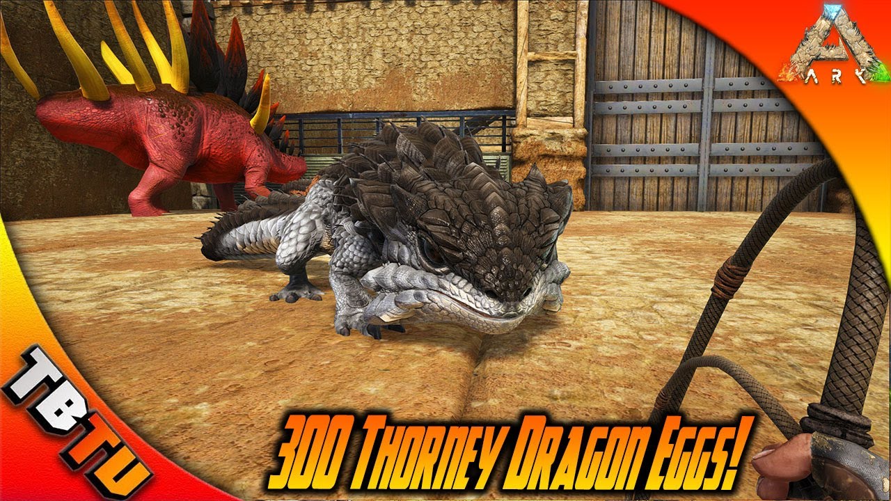 MASS THORNY DRAGON HATCHING! THORNY DRAGON MUTATIONS!  Ark Survival Evolved Scorched Earth