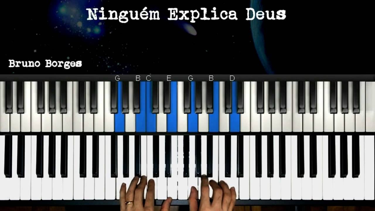 Ninguém Explica Deus (Preto no Branco) - por Bruno Borges (versão Piano)