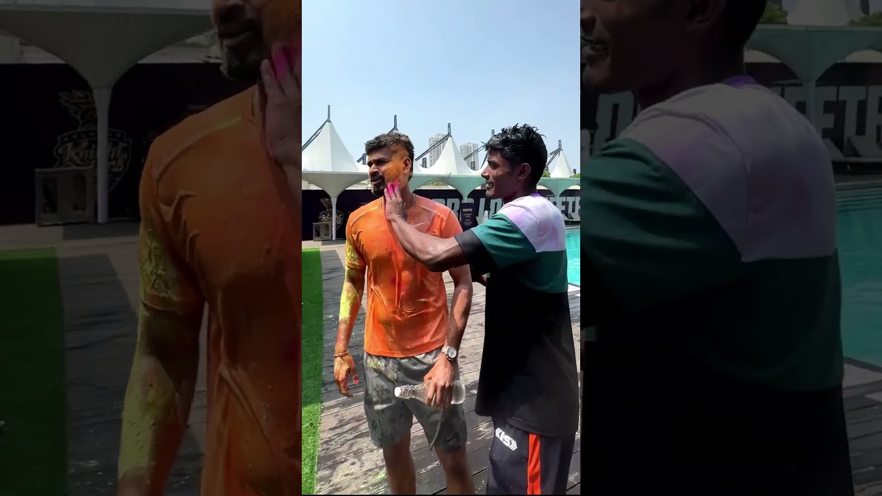 Holi Party with KKR Skipper Shreyas Iyer! | #KnightsUnplugged | TATAIPL2024