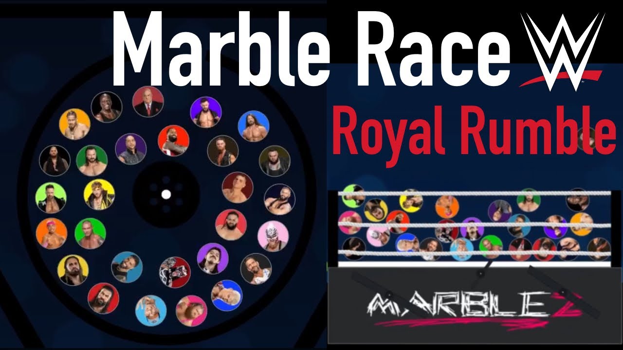 WWE Marble Race Royal Rumble