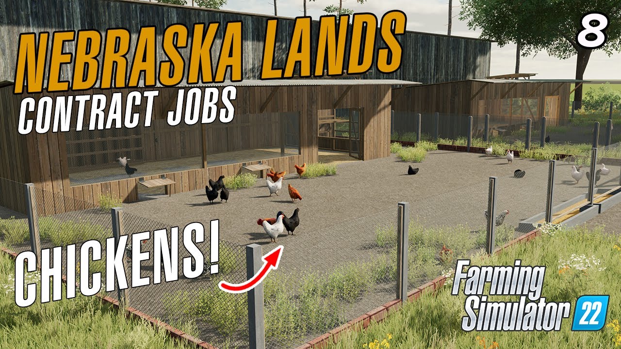 I bought Chickens and Bees!  Going for 100% achievements on Nebraska Lands - EP8 - FS22