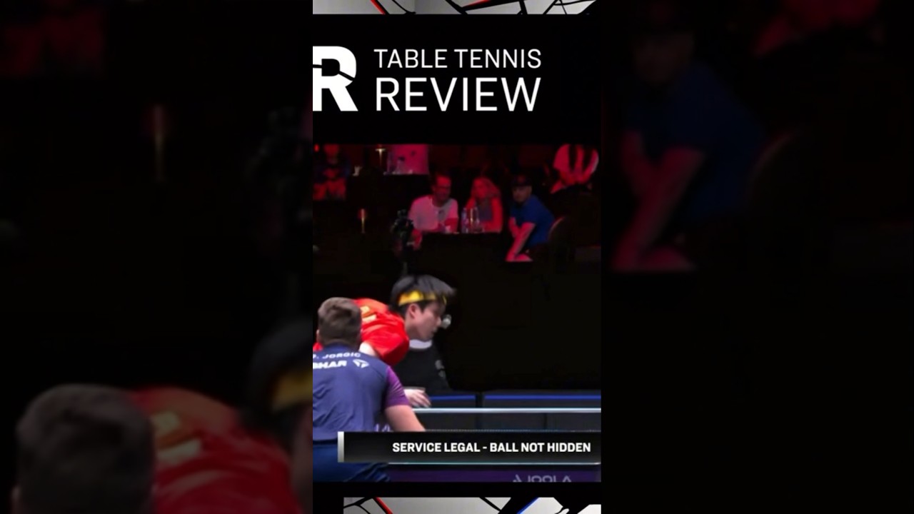 Controversy... Is this serve legal or not 🤔👀