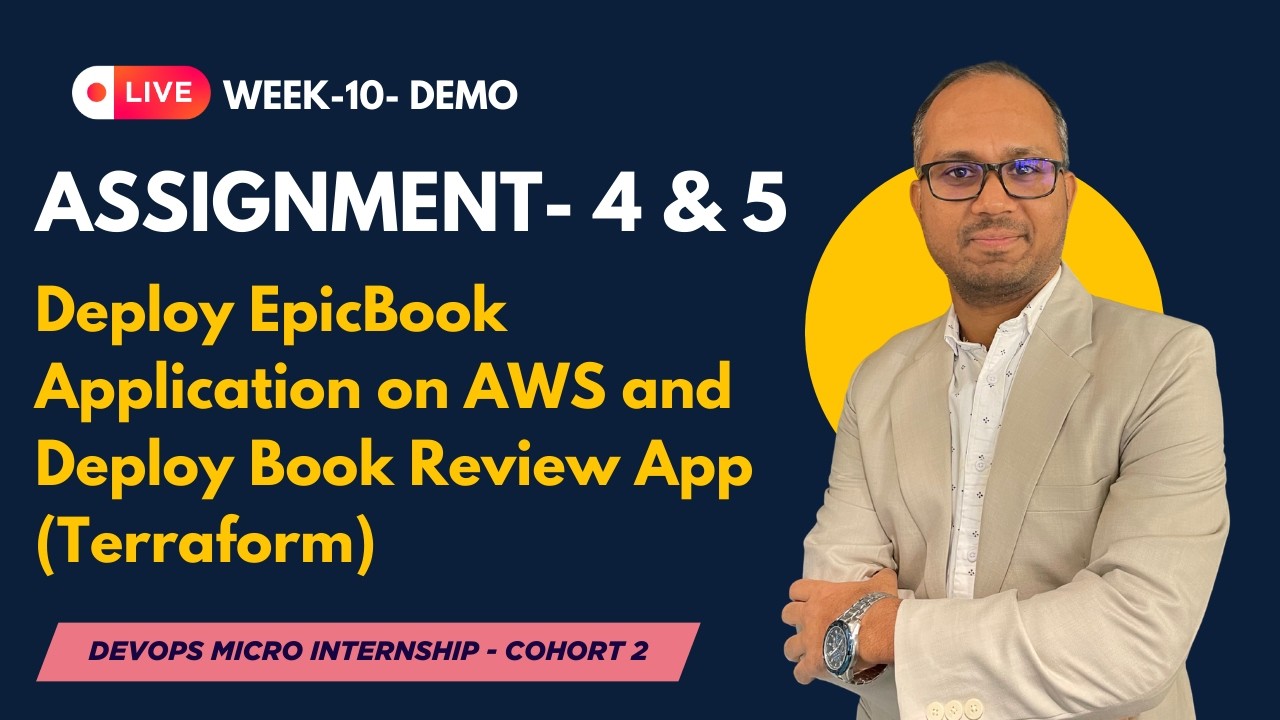 Live Demo - Week-10- Terraform-Assignments -4 & 5  - Group-3 & Group-4