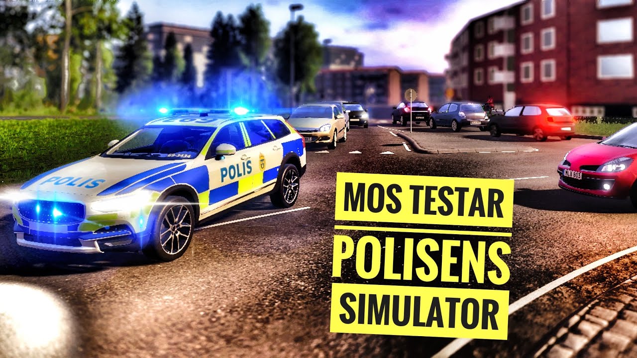 MOS testar polisens simulator
