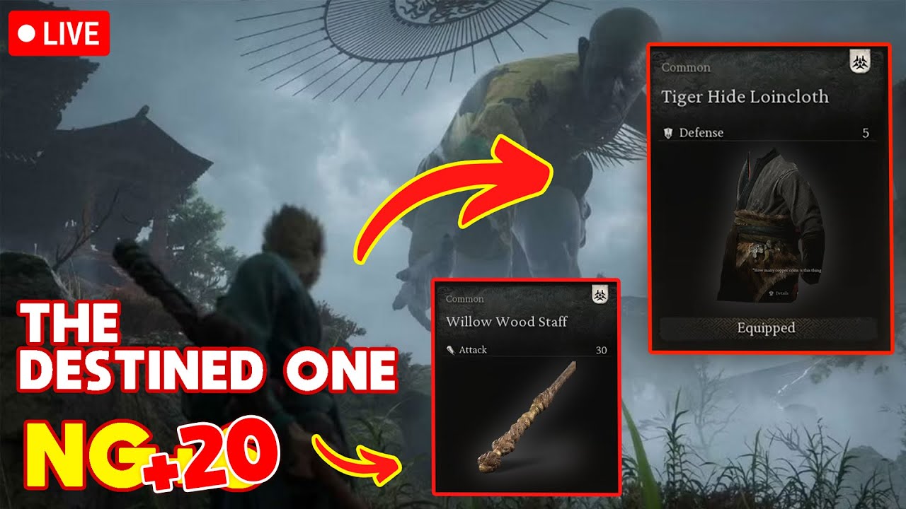 [LIVE] BLACK MYTH WUKONG DESTINED ONE NG+20?! PT.4