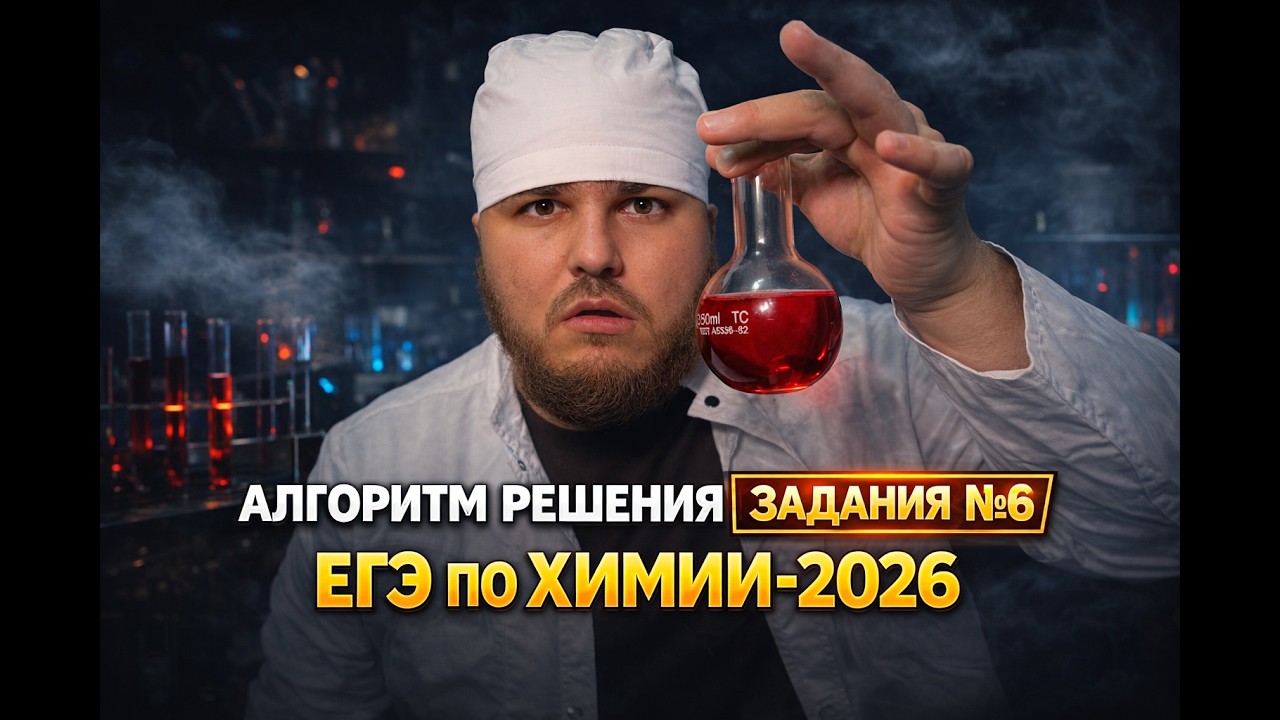 КАК РЕШАТЬ 6 ЗАДАНИЯ ПО ХИМИИ ЕГЭ 2026 | САНЯ ДМИТРИЕВ | BOOST