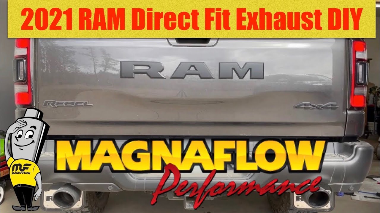 Выхлопная система RAM Rebel 1500 MAGNAFLOW Direct Fit 2021 года выпуска — артикул 19433