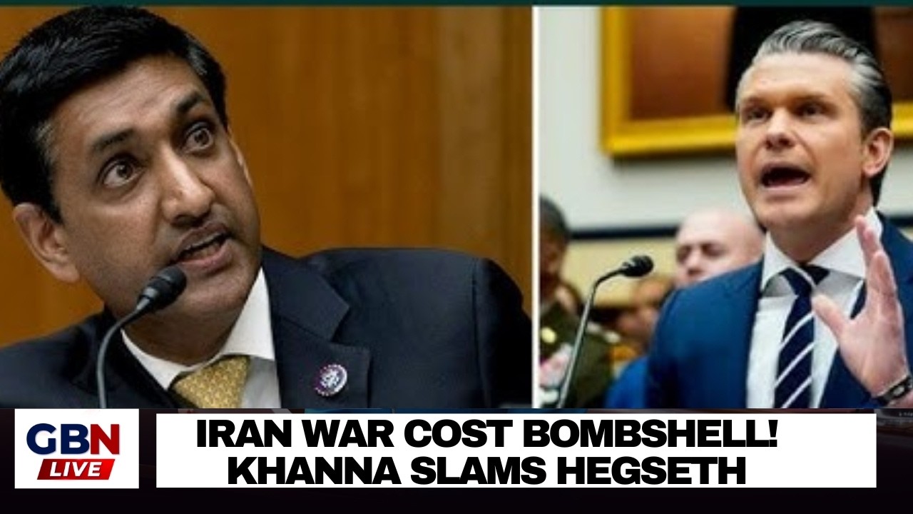 Ro Khanna SLAMS Hegseth After He Can&rsquo;t Say How Much Iran War Costs | Iran War | Donald Trump