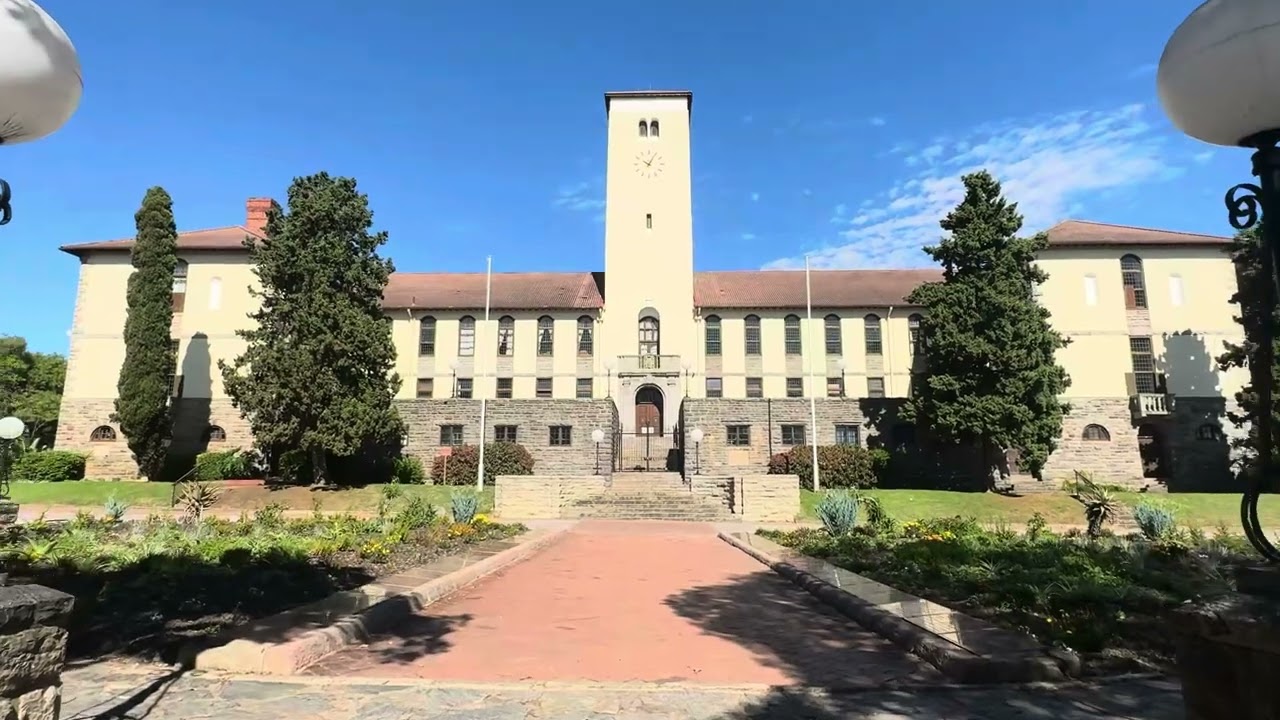 Sneak peak in Rhodes University, Grahamstown