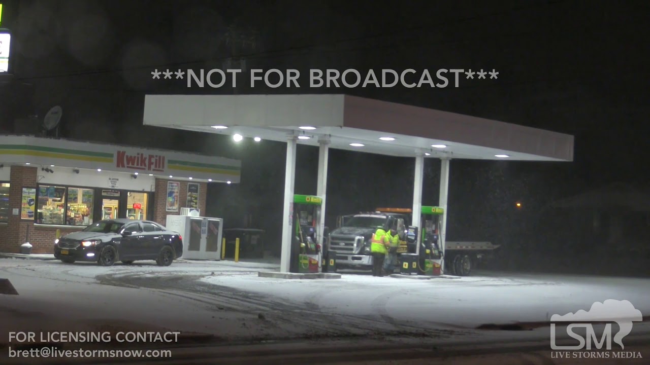 01-10-19 Gowanda, NY Lake Effect Snowfall
