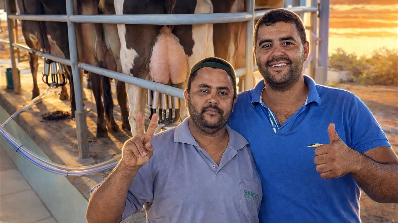 UMA VACA DE 12 LITROS DE LEITE E UM SONHO DE VIVER DA ROÇA, FIZERAM ELES ABANDONAREM A CIDADE.