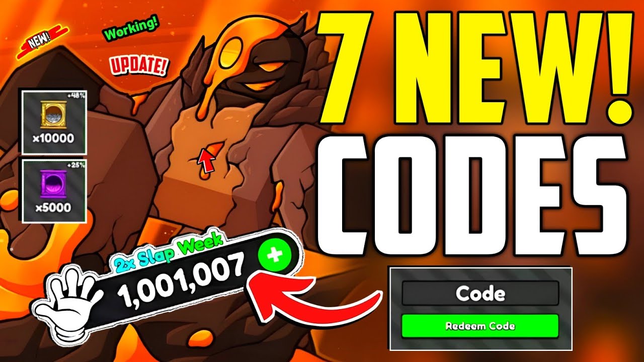 ⚠️Update!💥[CODES]⚠️ SLAP BATTLES ROBLOX CODES MARCH 2026 - SLAP BATTLES CODES